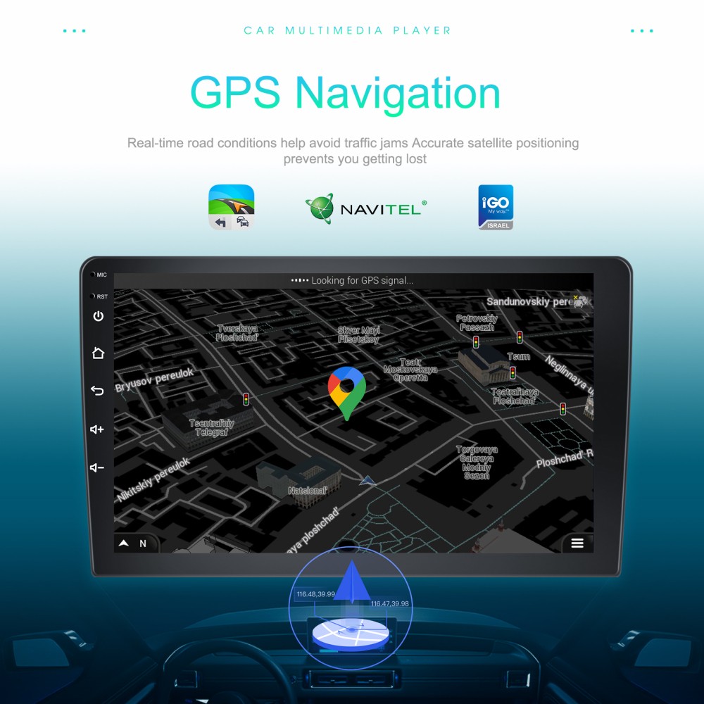 JBL For Toyota Tacoma 2005-2013 Apple Carplay Android15 Car Stereo Radio GPS Cam