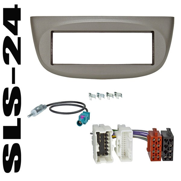 Ampire CPR60 radio DAB + Bluetooth with installation kit for Renault Twingo from 2012