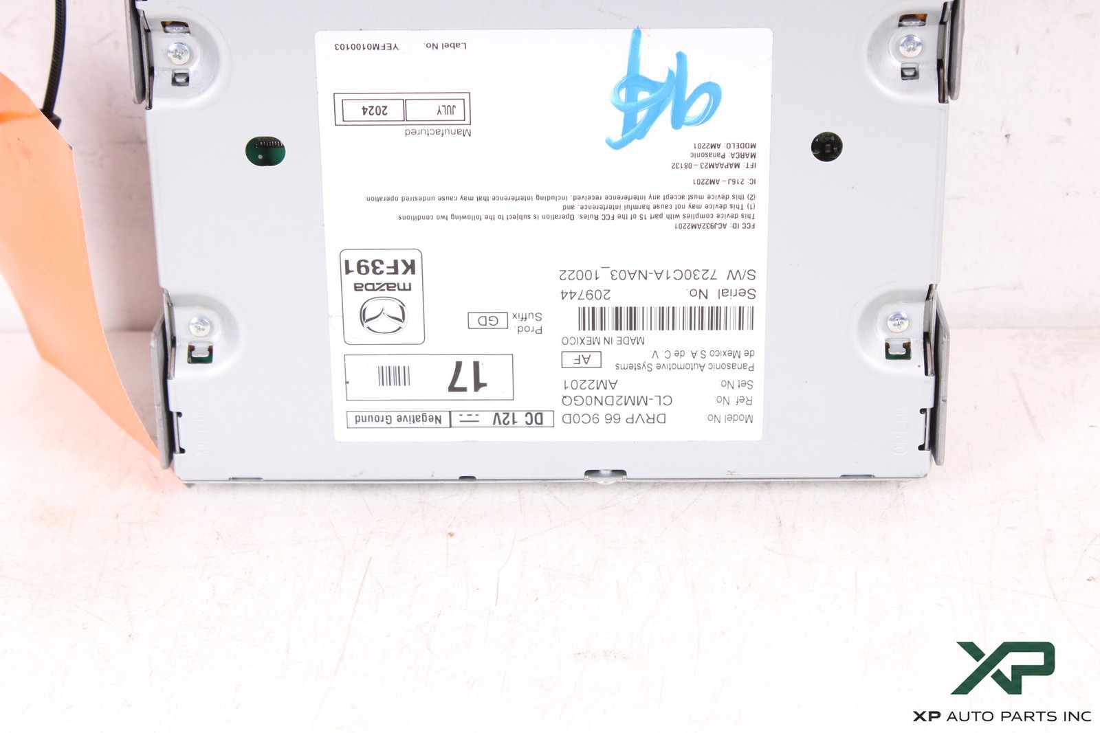 2019-2026 Mazda 3 Sedan Radio Audio Receiver Control Module DRVP669C0D OEM