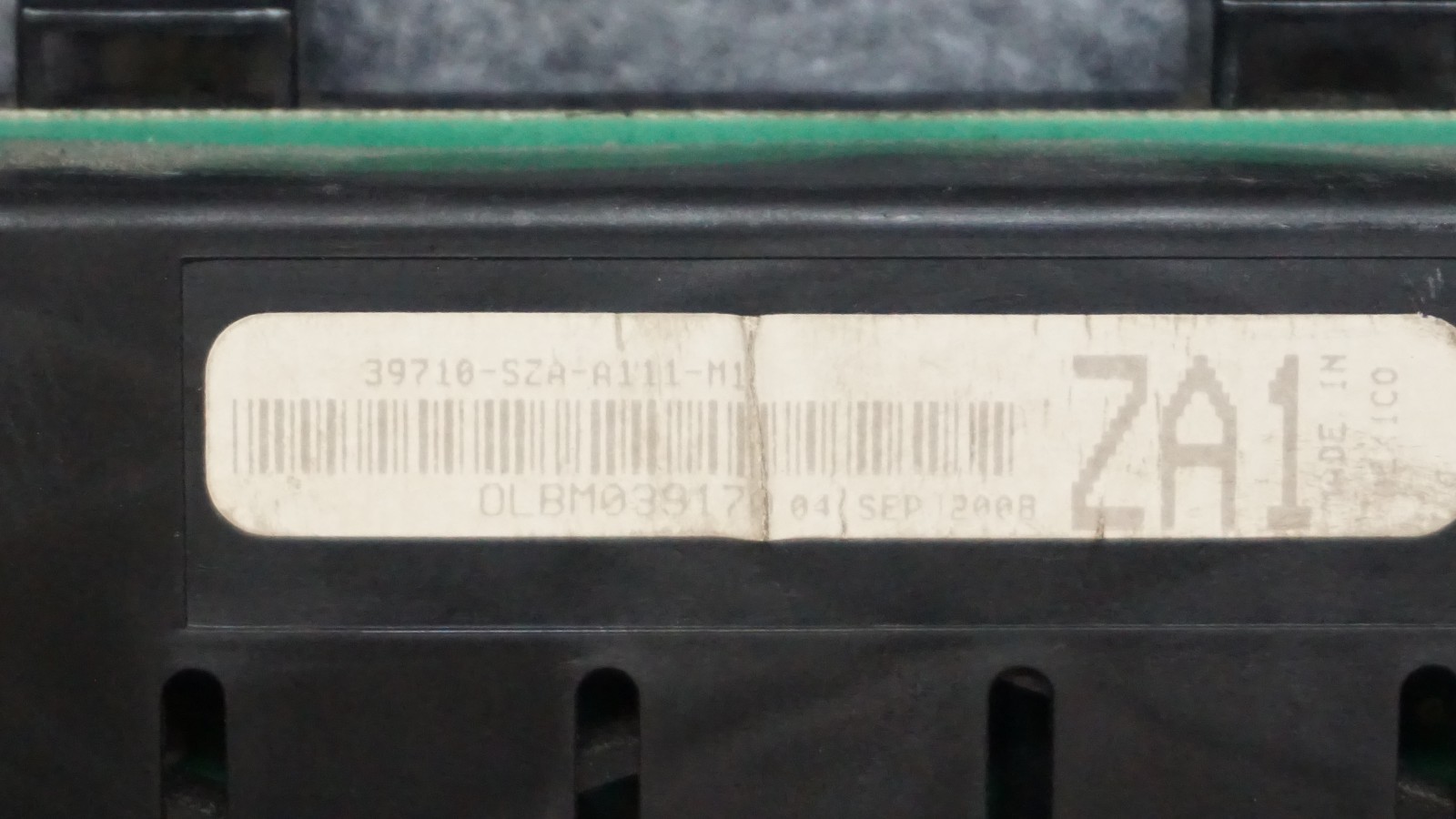 2009 10 11 Honda Pilot AC Heater Clock Audio Digital Display 39710SZAA111M1