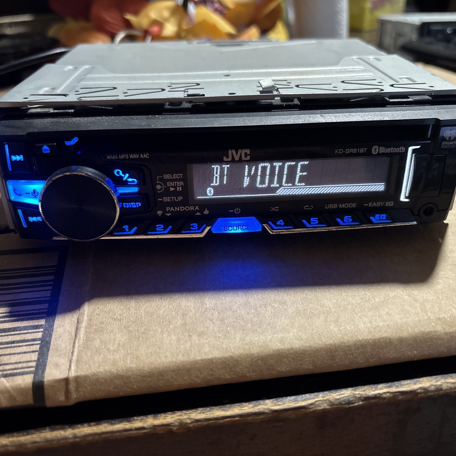 JVC KD-SR81BT CAR STEREO