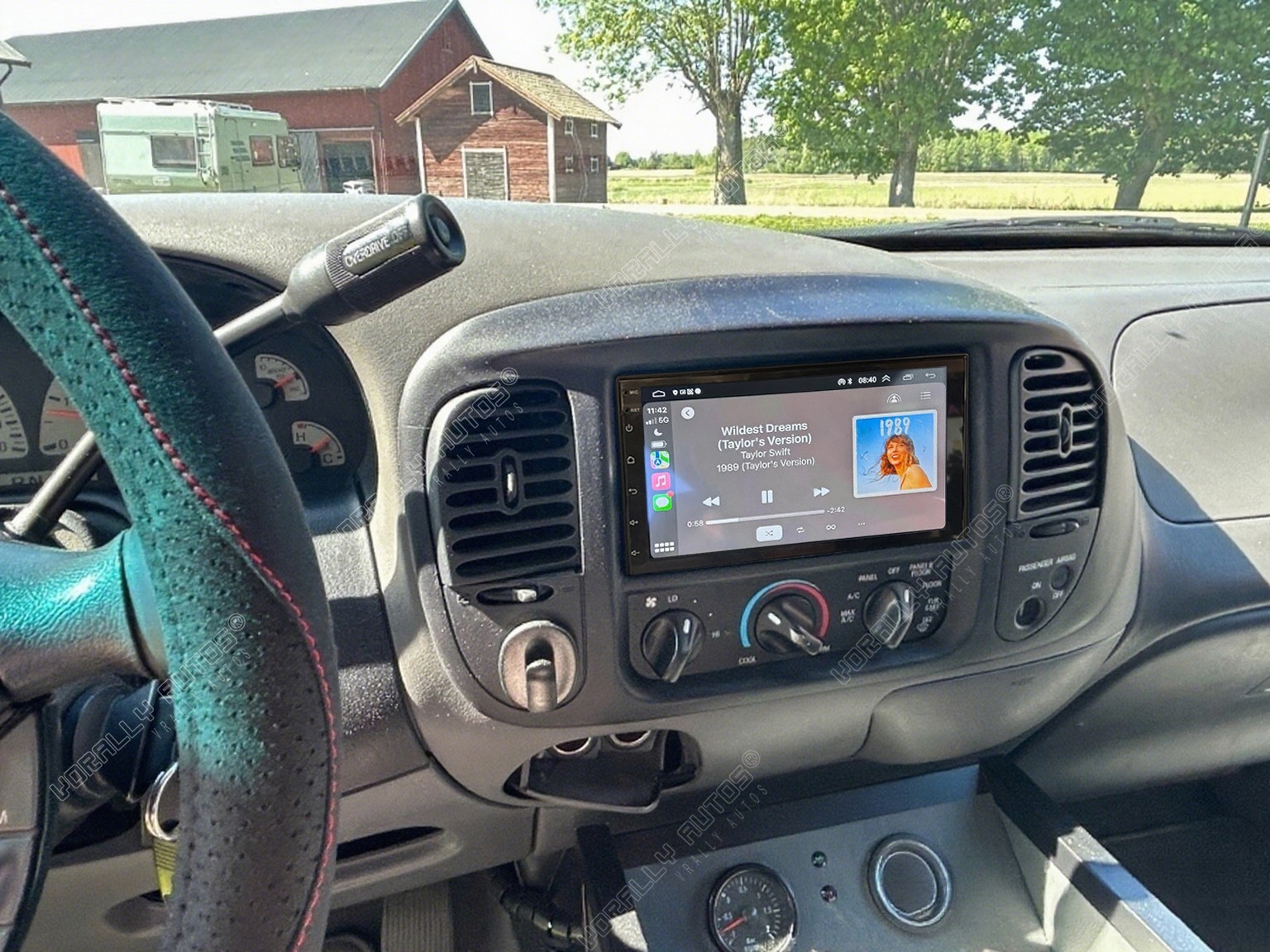 For 1997-2004 Ford F150 Android 15 Wireless CarPlay Car Stereo Radio GPS Navi BT