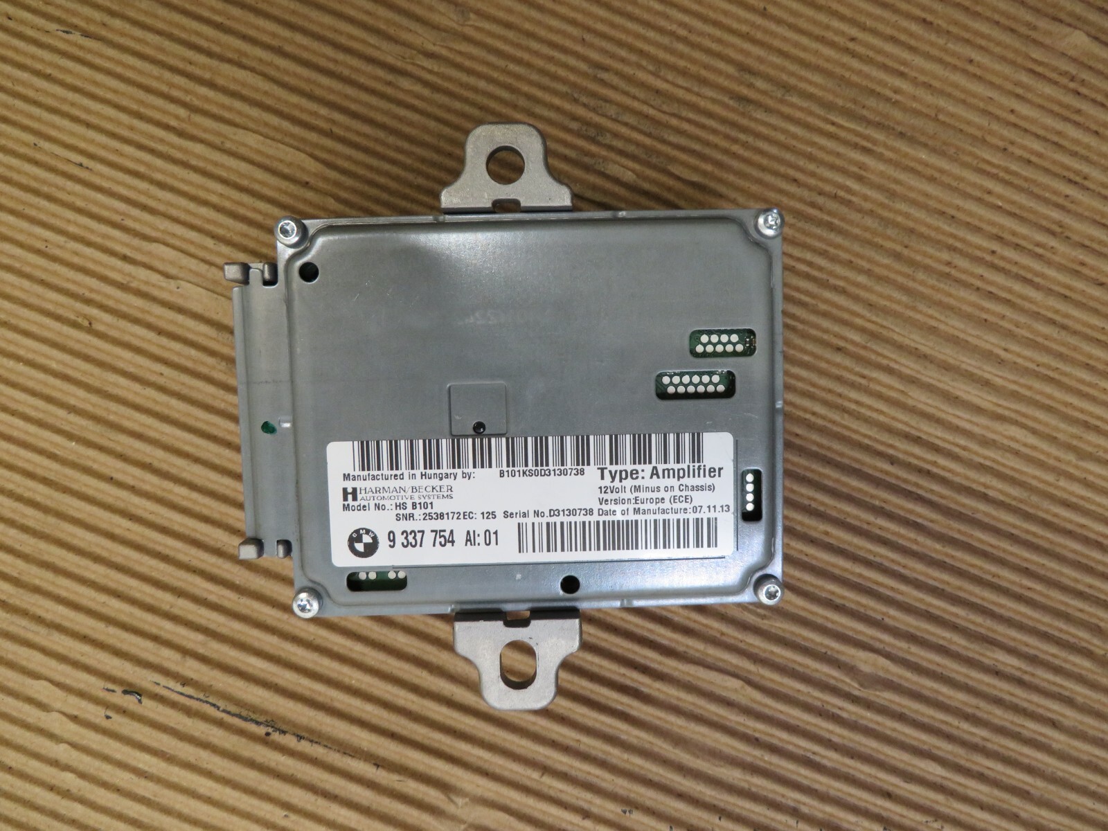 12-17 BMW F10 M5 F06 F12 F13 M6 CONTROL UNIT ACTIVE SOUND AMPLIFIER OEM 178681