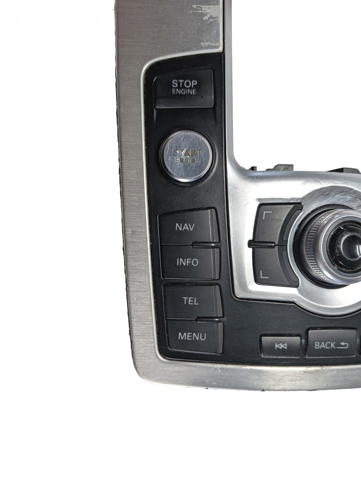 2012-2015 AUDI Q7 (4L) FRONT CENTER CONSOLE MMI MEDIA NAVIGATION CONTROL SWITCH