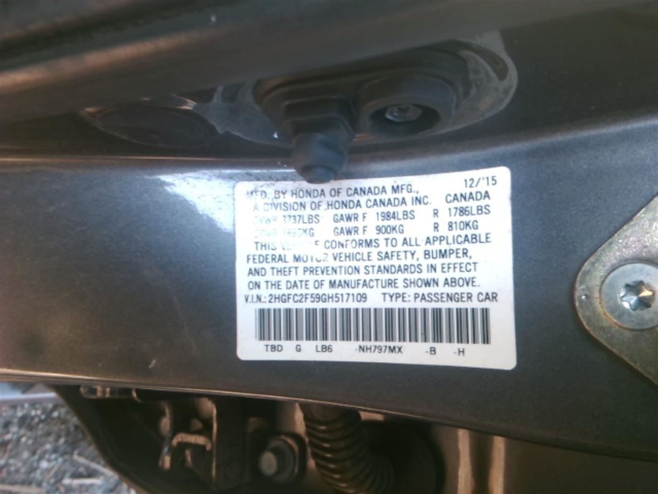 Audio Equipment Radio Receiver Sedan EX US Market Fits 16 CIVIC 564014