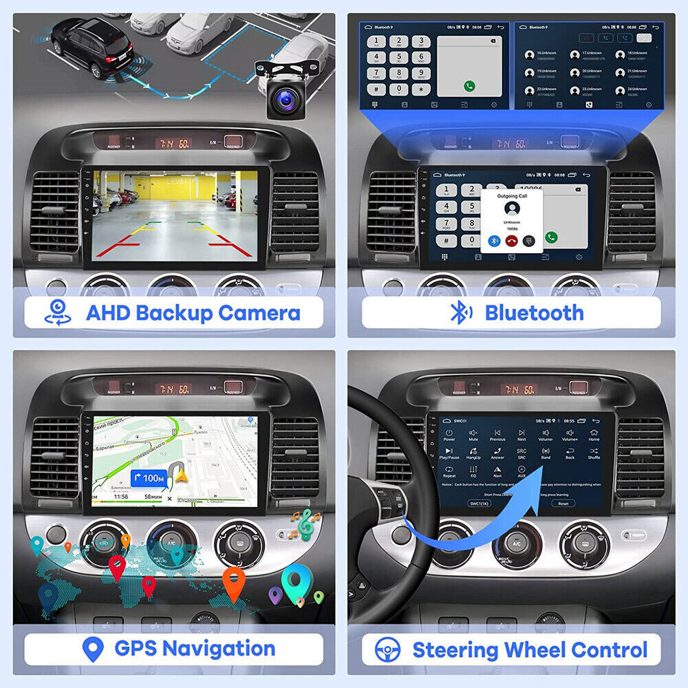 CarPlay For Toyota Camry 2000 2001 2002 2003 2004-2006 Radio GPS Stereo Android