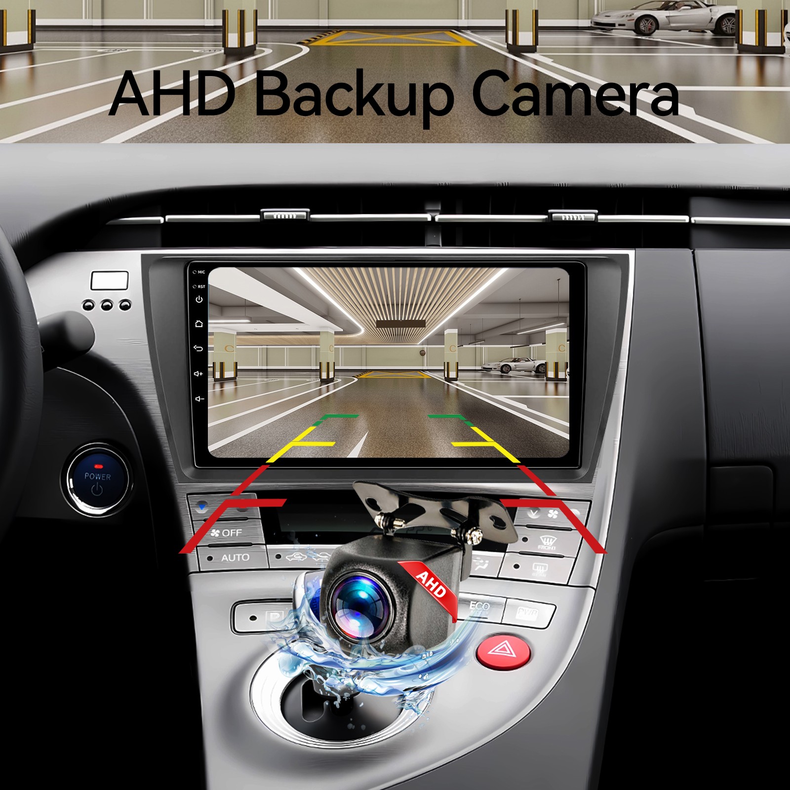 For Toyota Prius 2010-2015 Carplay Car Stereo Radio Android Navi 2+64G