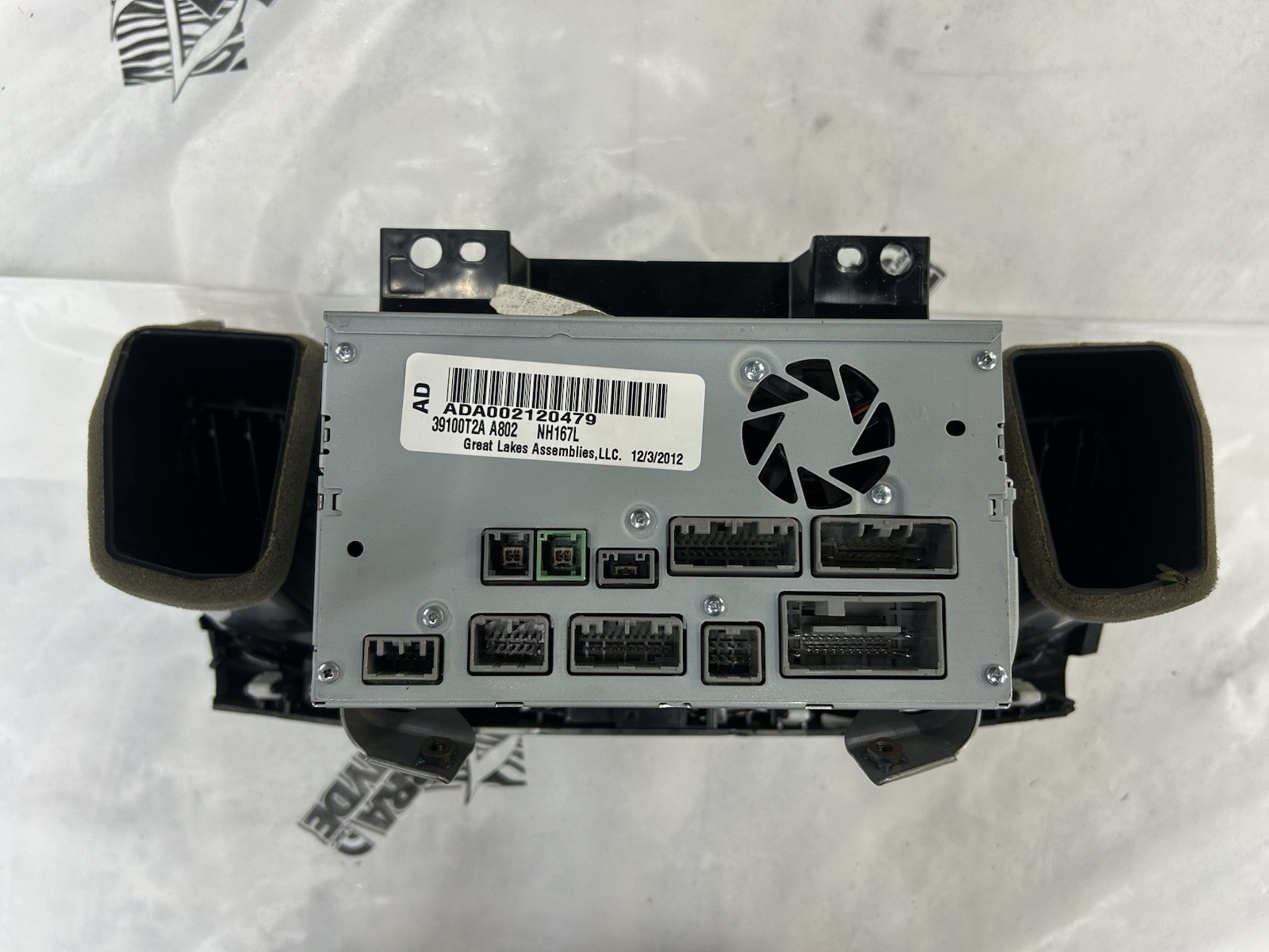 2013-2015 Honda Accord Oem Radio receiver Cd Player Display Screen ac vent
