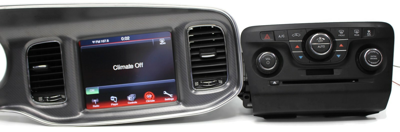11-14 Dodge Charger Radio NON NAVI Cd Player Display Screen 05064798AH +Code
