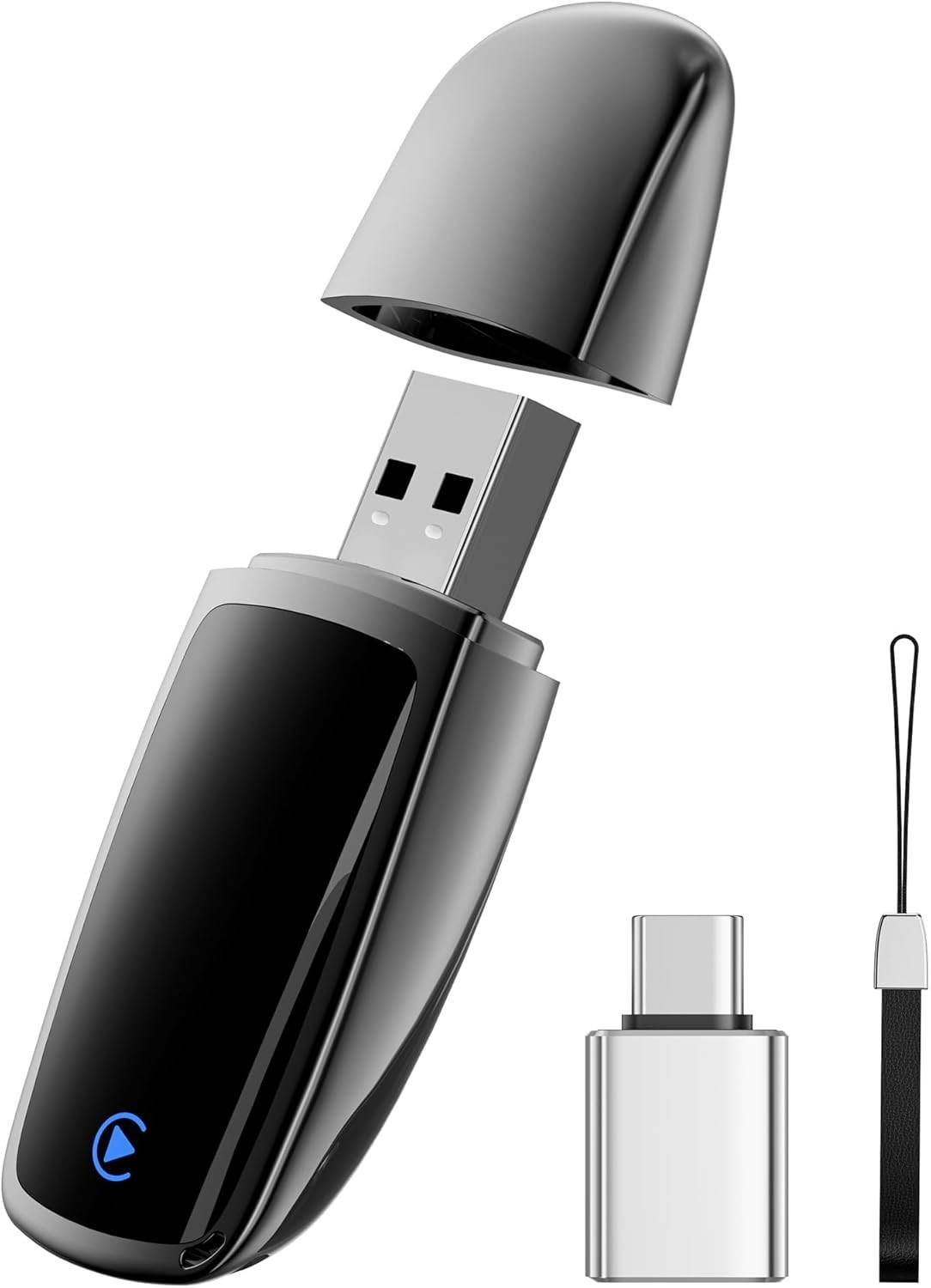 Wireless CarPlay Adapter for iPhone – Wired to Wireless Plug & Play No Delay