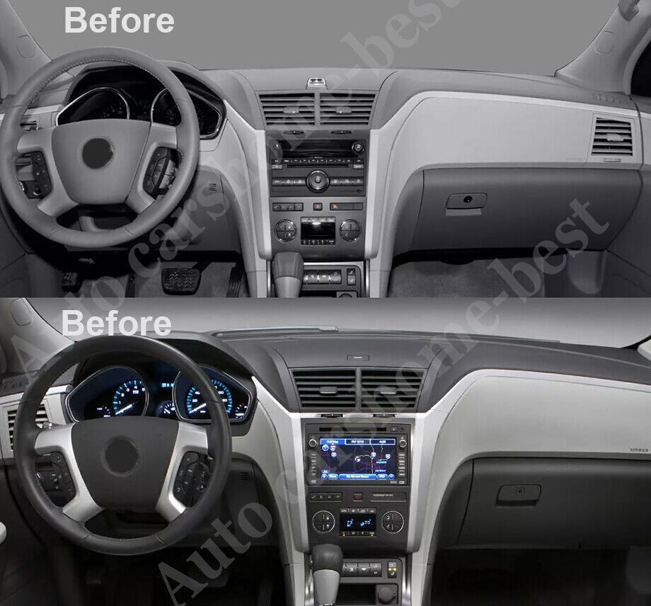 For 2009-2012 Chevrolet Traverse Apple Carplay Android 14 Car Stereo Radio GPS