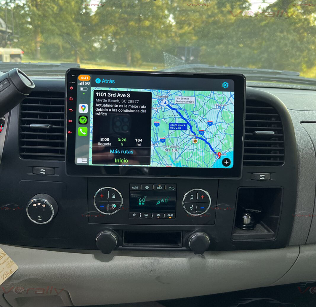 10.1″ For GMC Sierra 1500 2008-2013 Android 12.0 Apple Carplay Stereo Radio GPS
