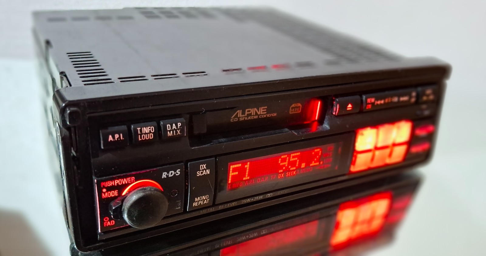 Oldschool Alpine 7294R Cassette Radio with Bluetooth | BMW Porsche Audi Mercedes