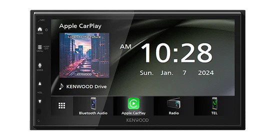 Kenwood DMX6523DABS – 6.8” Screen Wireless CarPlay Android Auto & Mirroring DAB
