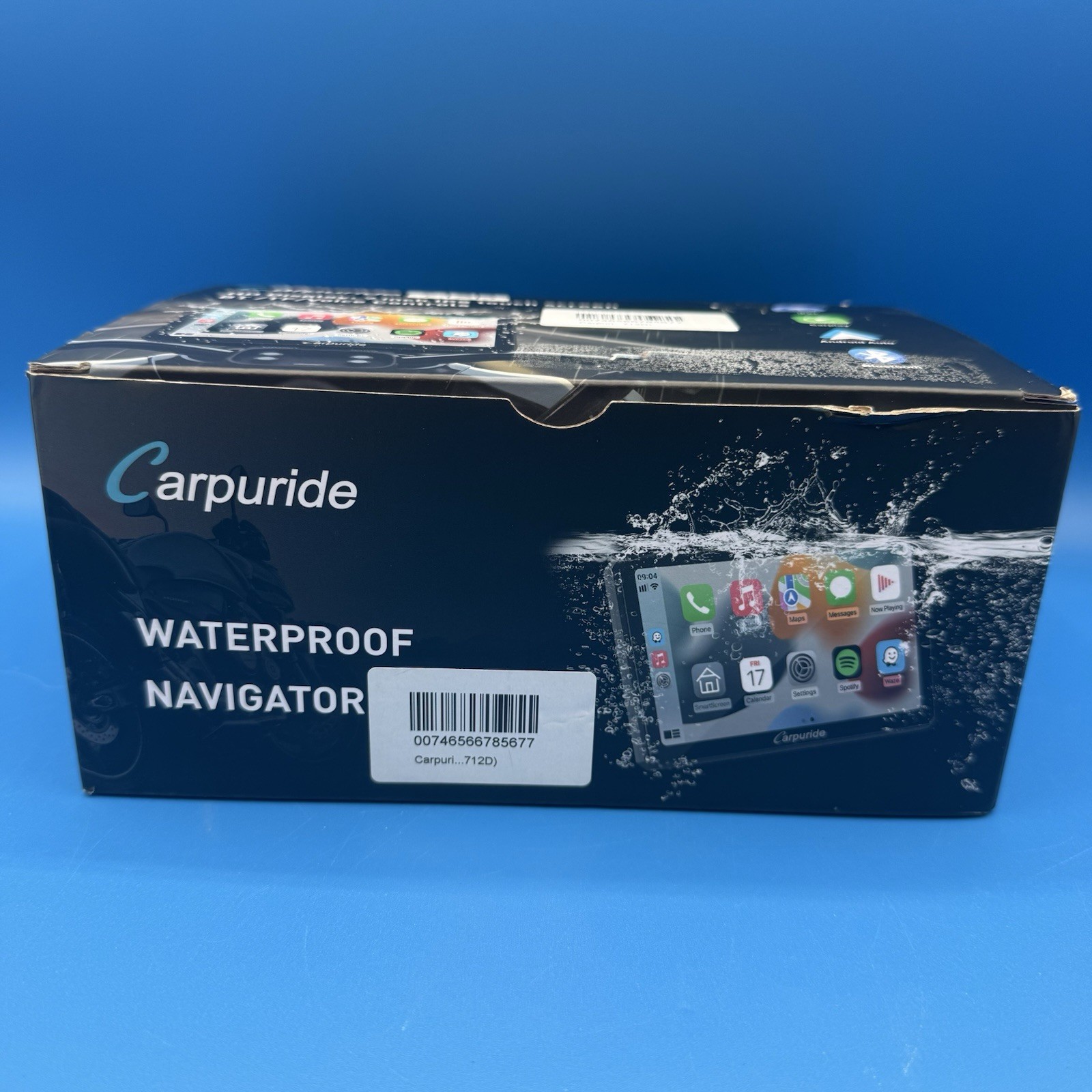 Carpuride W712D Moto CarPlay Android Auto Waterproof Touchscreen