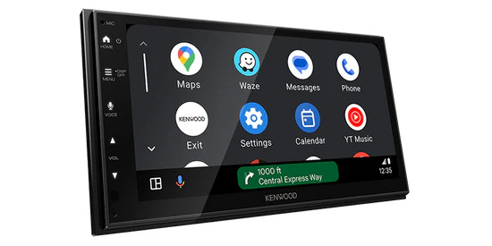 Kenwood DMX6523DABS – 6.8” Screen Wireless CarPlay Android Auto & Mirroring DAB