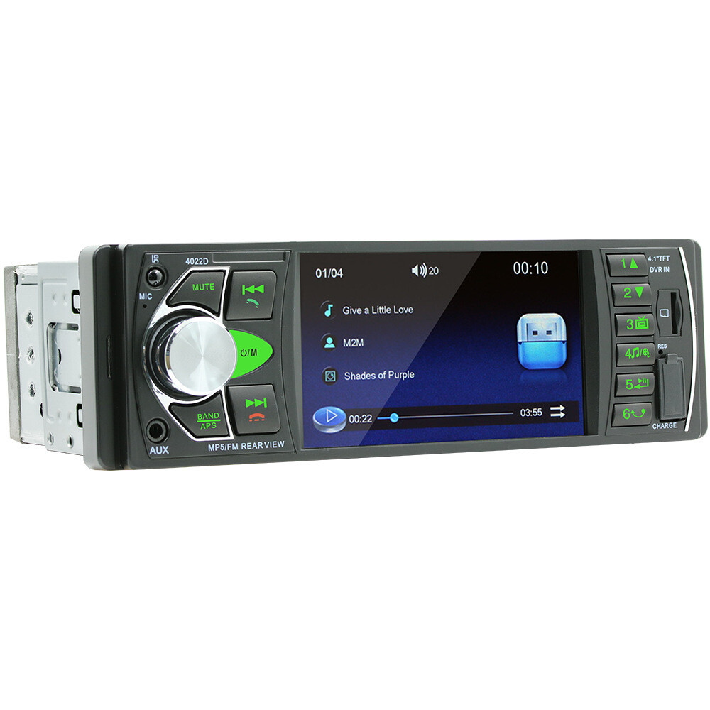 4.1 Inch Car Stereo Radio Player MP5 Bluetooth Hands-free Autoradio 1Din