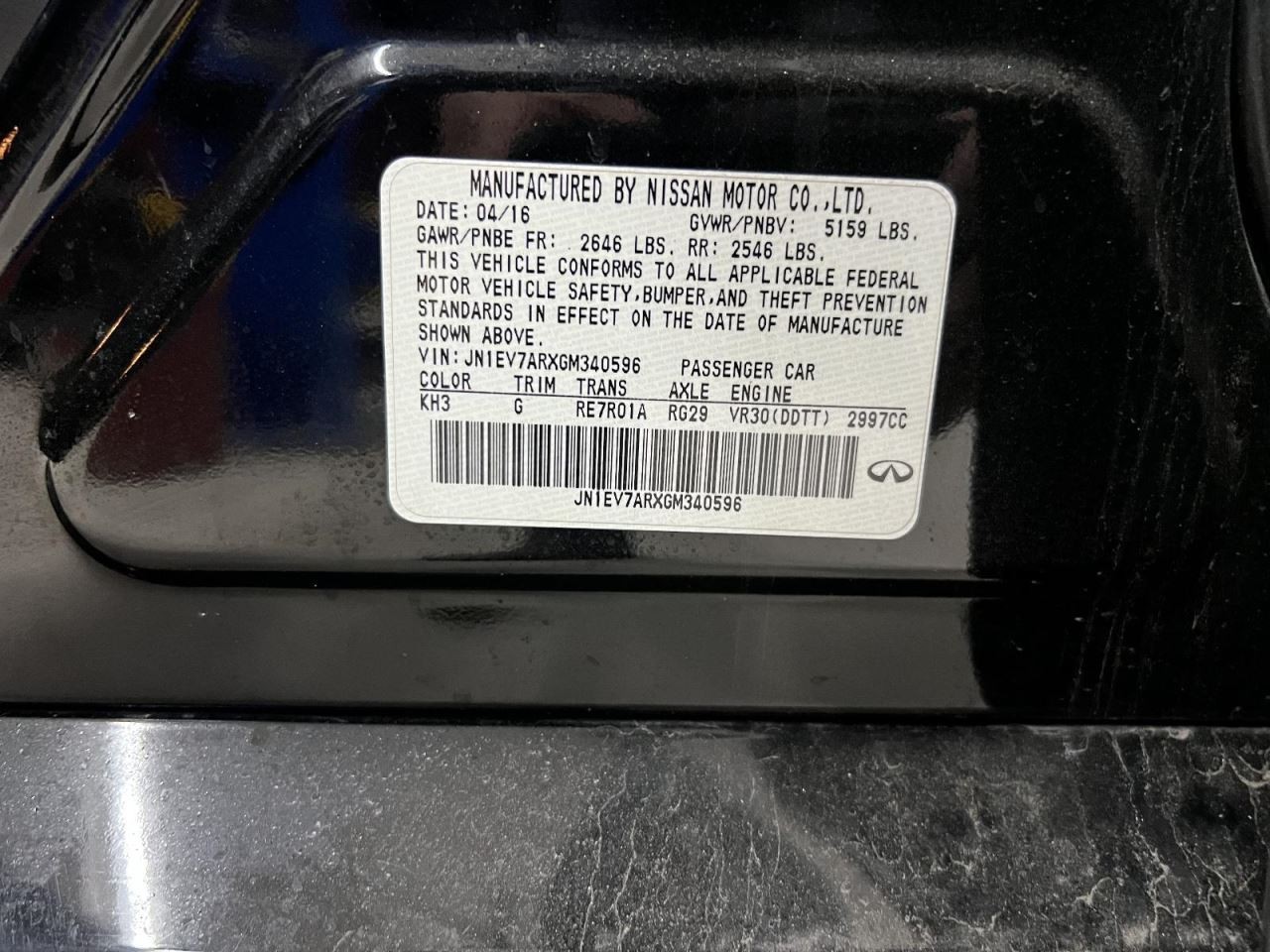 Info-GPS-TV Screen Display Screen Dash Fits 16-17 INFINITI Q50 243431