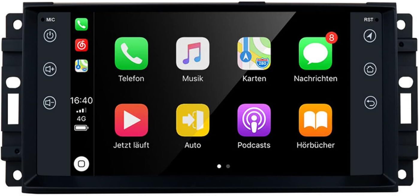 For Dodge Nitro 2007-2012 Android 13 Carplay WIFI Car Radio GPS Navigation DSP