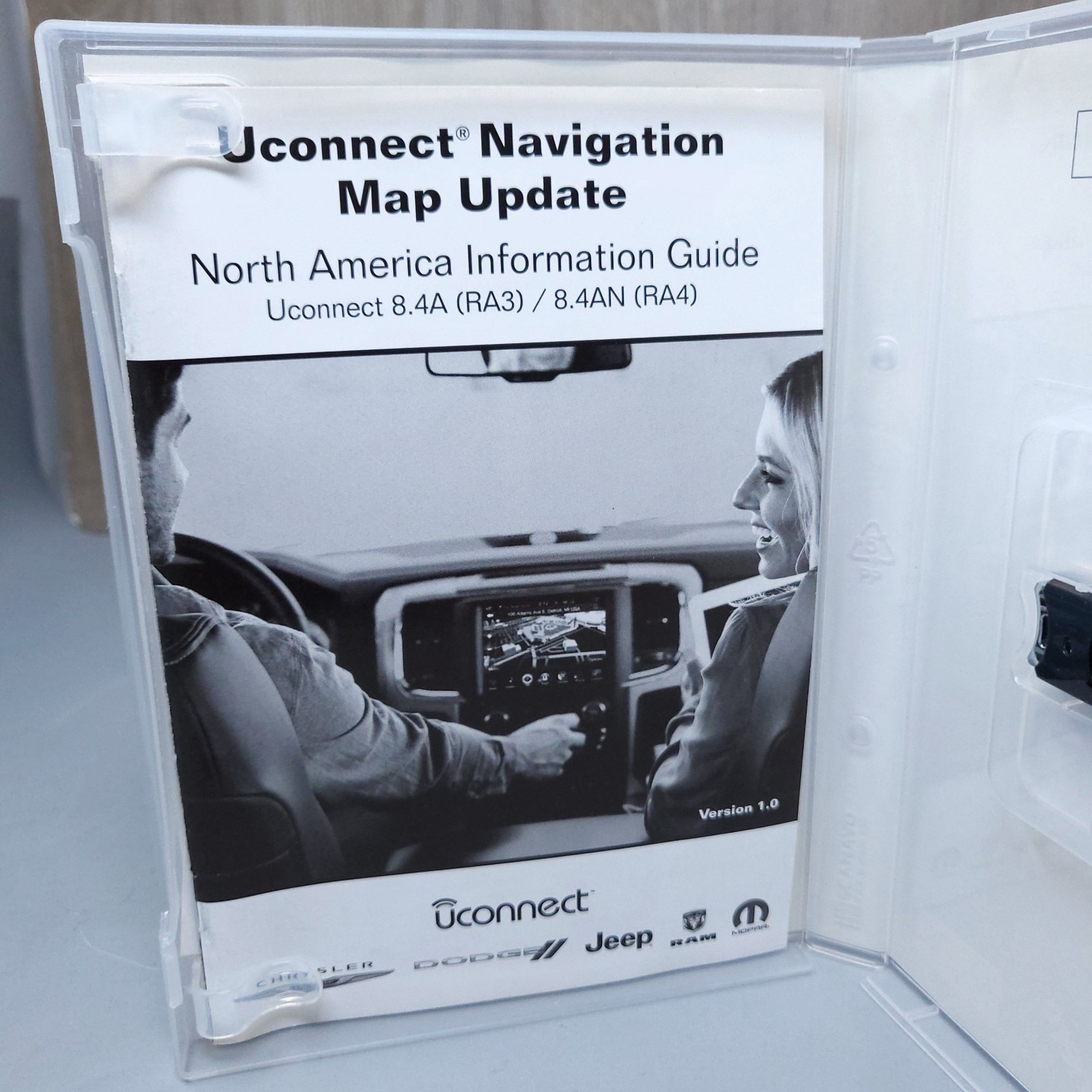 Uconnect 8.4AN RA4 Map Update 2013-2018 Chrysler Dodge Jeep Ram