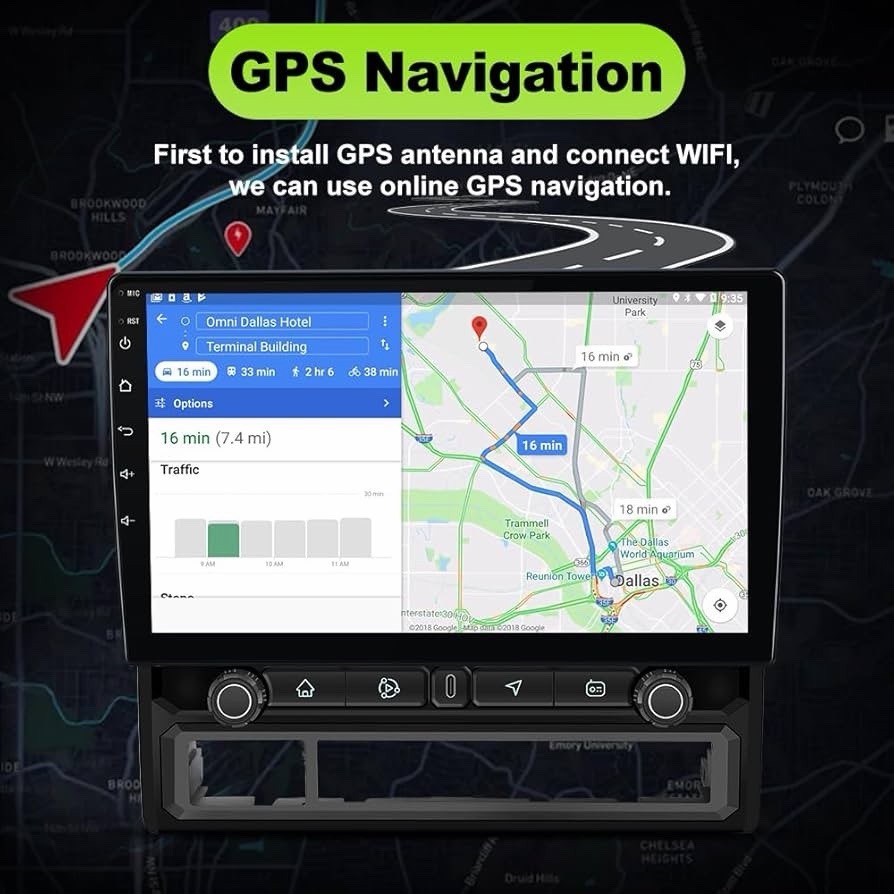 Car Radio for Toyota Tacoma 2005-2015 (4GB RAM+64GB ROM) 10.1 inch IPS Touch