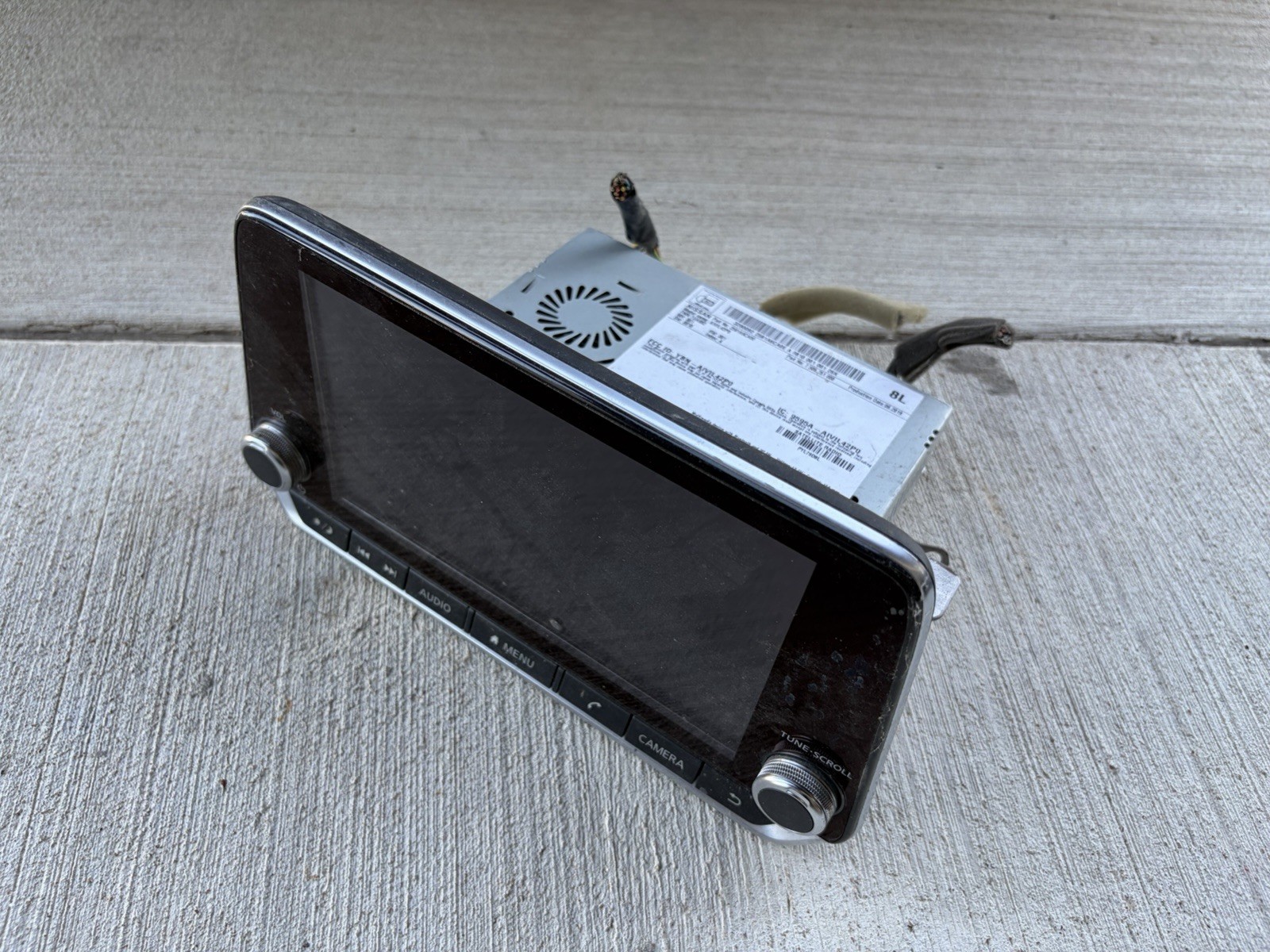Nissan Altima 2019-2022 OEM Genuine Radio Receiver Display Screen 2591A-6CA0E
