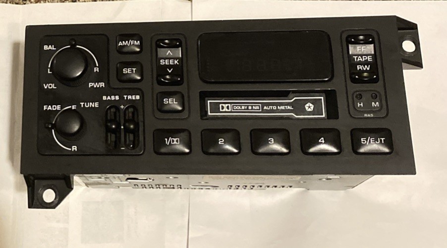 Oem Radio for Dodge Dakota 1995-2004 Used Tested Working