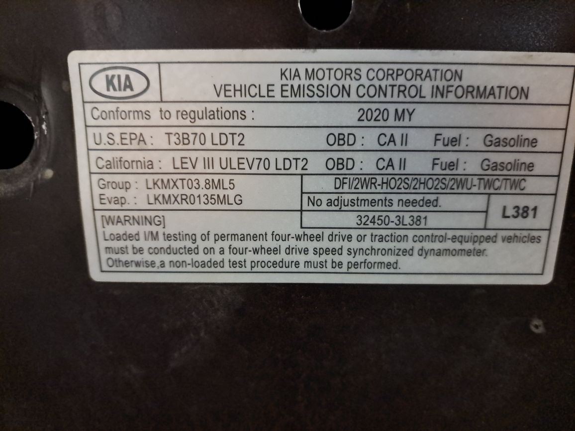 2020 Telluride Control Panel Sku#4364022