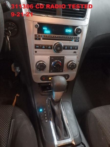 Audio Equipment Radio AM-FM-stereo-CD-MP3-USB Opt Uui Fits 09-12 MALIBU 392474