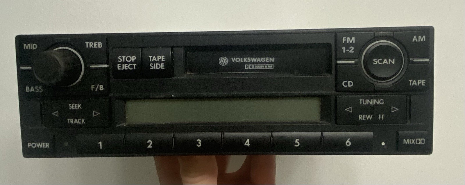 VW Premium IV Radio Stereo OEM Volkswagen Jetta Golf Passat from 2000 Passat