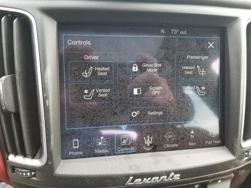 17 2017 MASERATI LEVANTE OEM RADIO AMP AMPLIFIER 06701025110