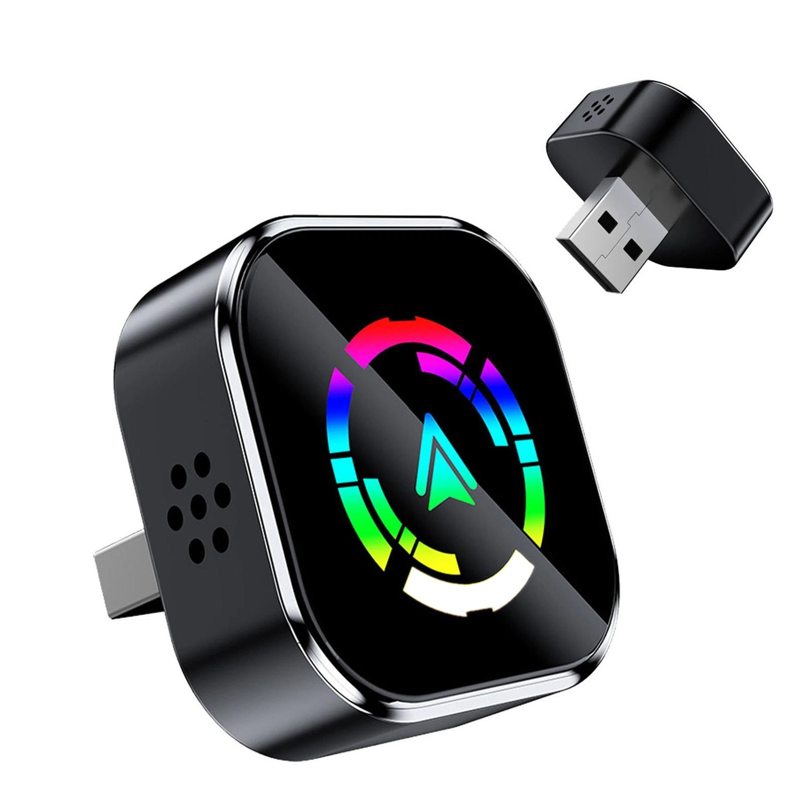 Bluetooth 5.0 Wireless Adapter for Apple CarPlay Android Auto USB Car Dongle Box