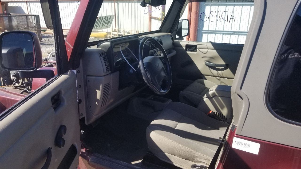 03 JEEP WRANGLER TJ RADIO AUDIO RECEIVER HEAD UNIT 05064354AJ