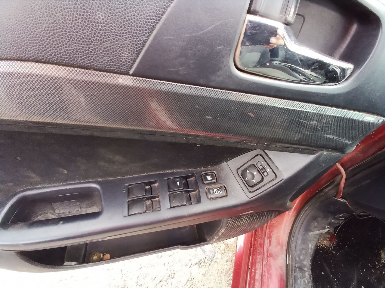 Screen Display Front Dash ID 8750A069 from 2008 Mitsubishi LANCER 12251028
