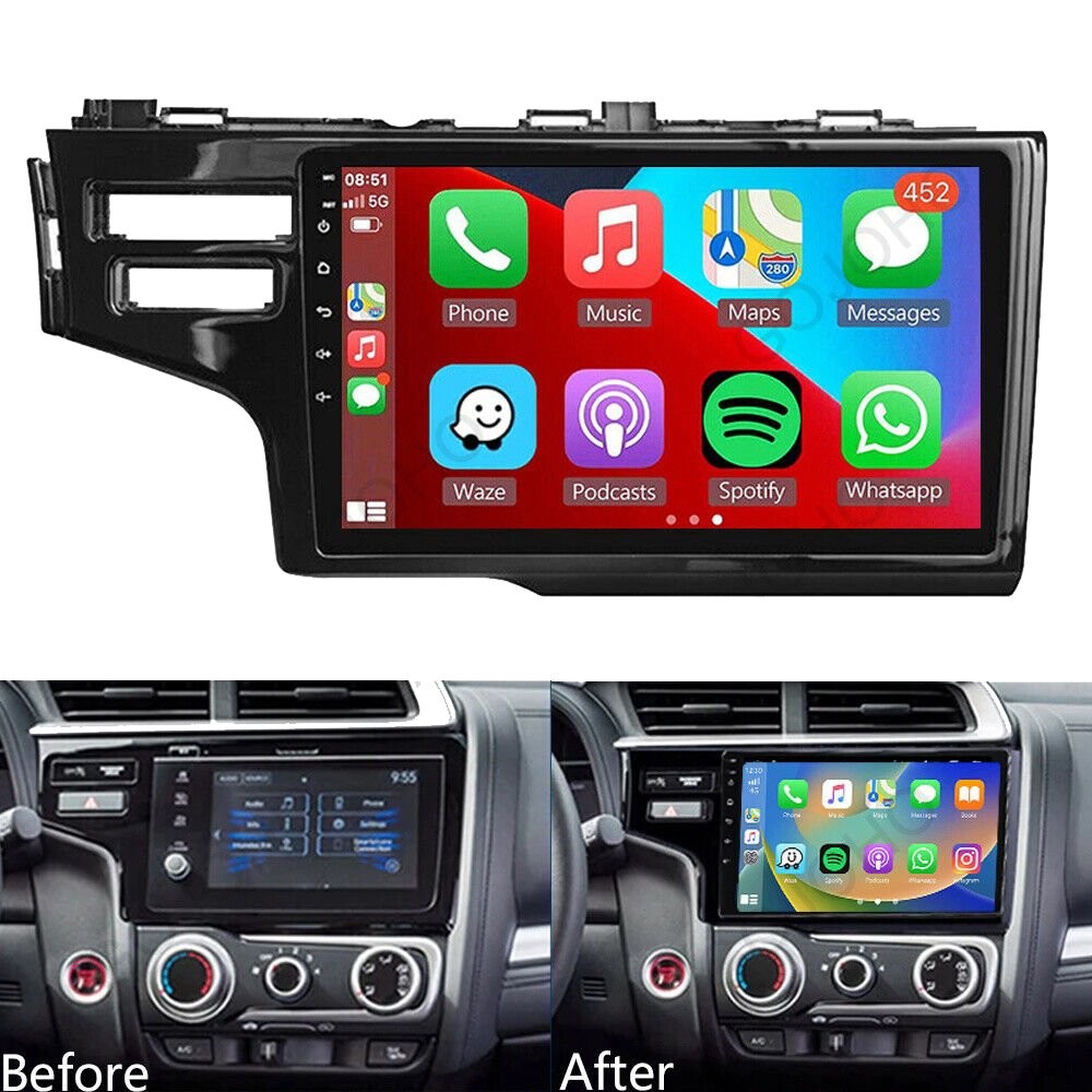 FOR HONDA FIT 2014-2018 FIT FOR APPLE CARPLAY CAR STEREO RADIO GPS NAVI WIFI