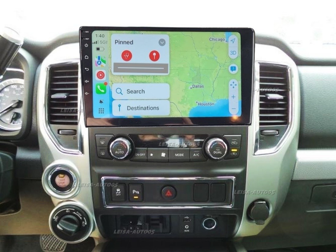 For Nissan Titan 2017-2024 Android14 Carplay Car Stereo Radio GPS FM NAVI 4+64GB