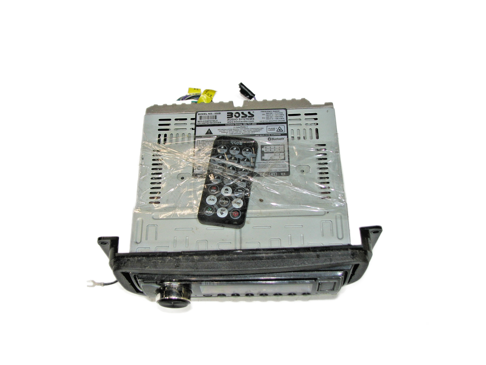 Boss Audio 550B AM FM Radio Bluetooth CD Player With Remote FREE SHIPPING