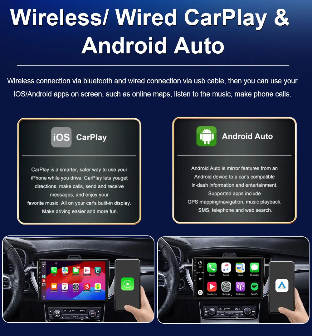 Car Radio For SsangYong Rexton Y250 2006-2012 Multimedia Carplay Stereo GPS Navi