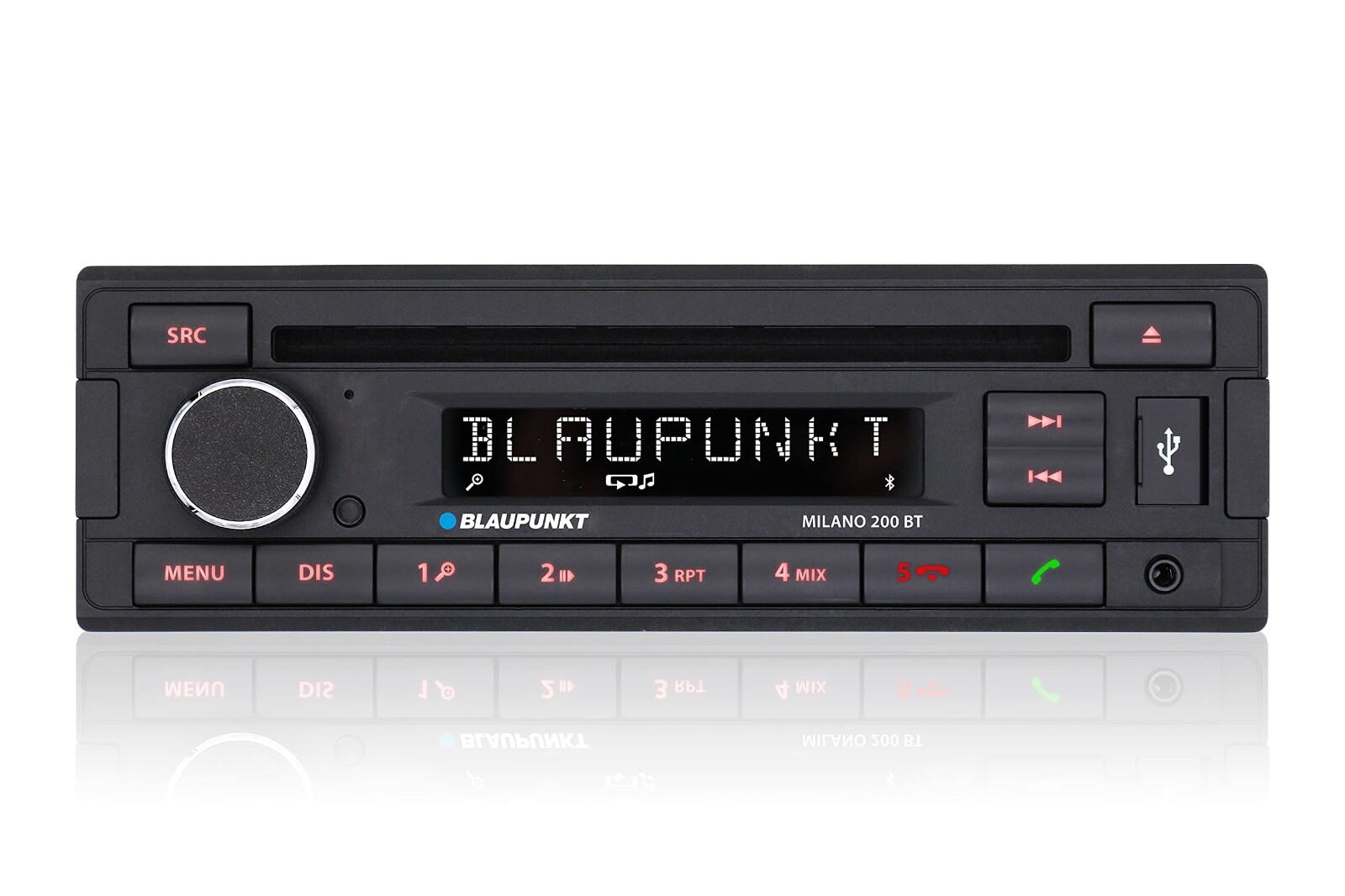 Blaupunkt Milano 200 BT Car Radio CD RDS Turner USB Bluetooth NEW