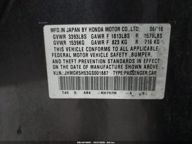 Audio Equipment Radio Receiver 5.00″ Screen Fits 15-16 FIT 12867626