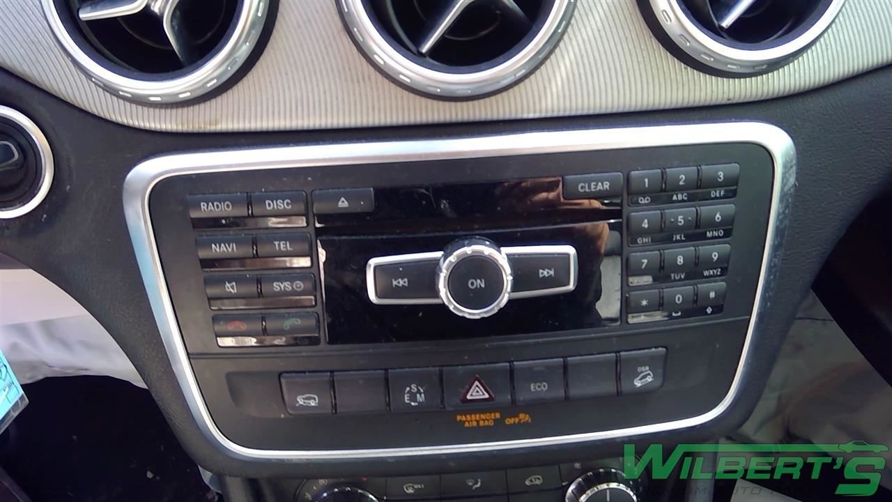 Audio Equipment Radio 156 Type GLA250 Radio Fits 15 MERCEDES GLA-CLASS 12830760