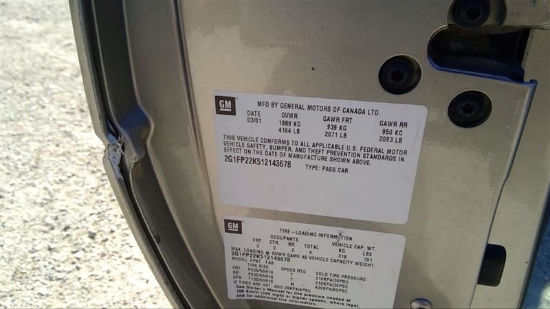 Radio Amplifier Speaker Opt UZ7 Fits 97-02 CAMARO 65232