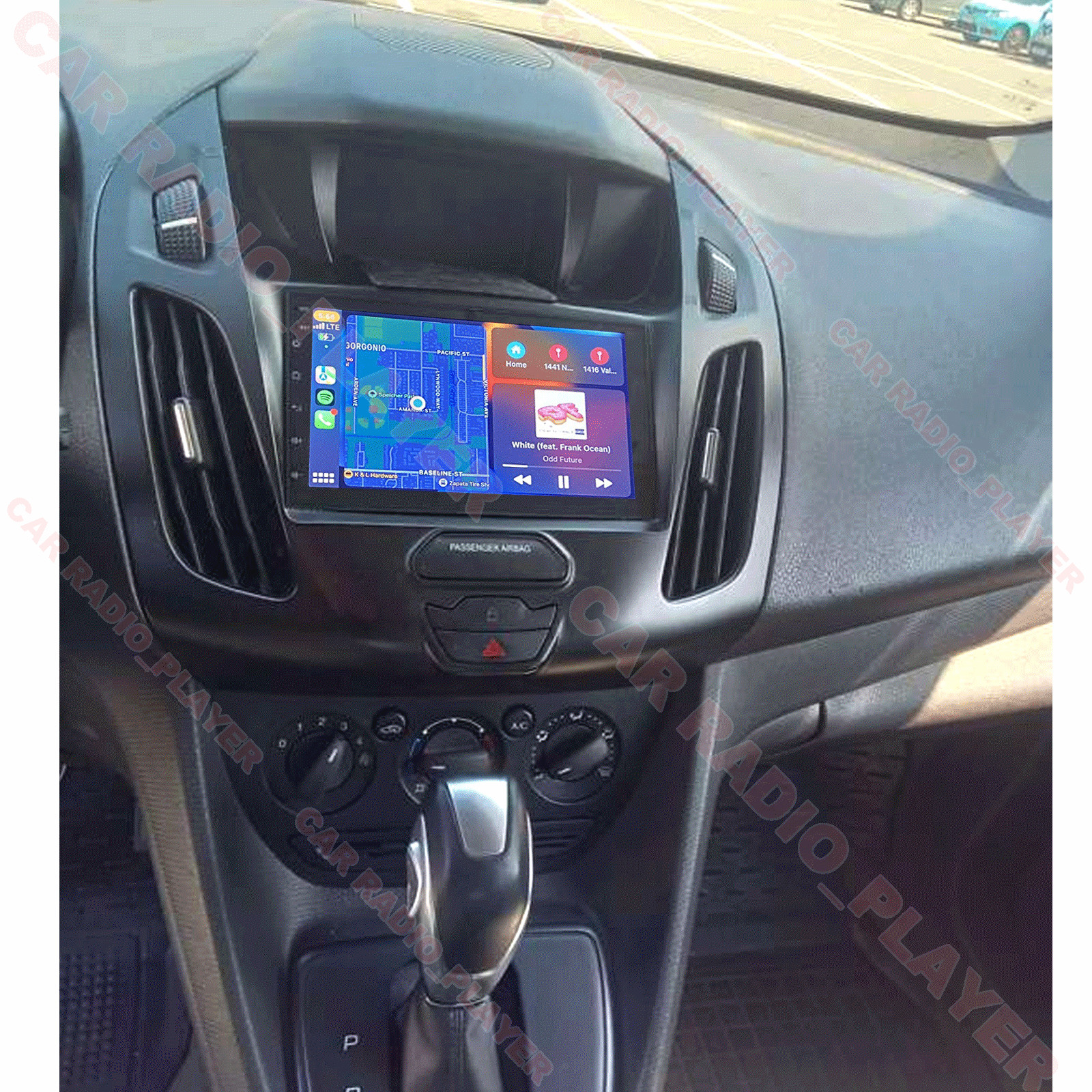 4+64G Android Auto Carplay GPS SAT Navi Radio For Ford Transit Connect 2014-2018
