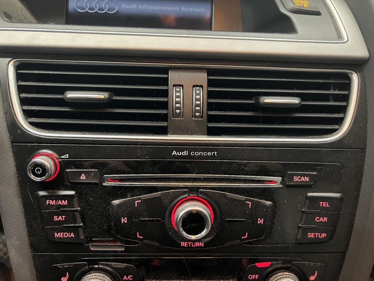 Audio Equipment Radio Receiver Dash Mounted Opt 8UQ Fits 13-16 AUDI A4 222763