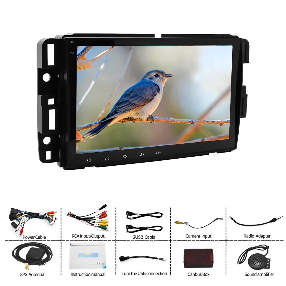 For 2008-2024 Chevrolet Express 8″ Android 13 Carplay Car Stereo Radio GPS Navi