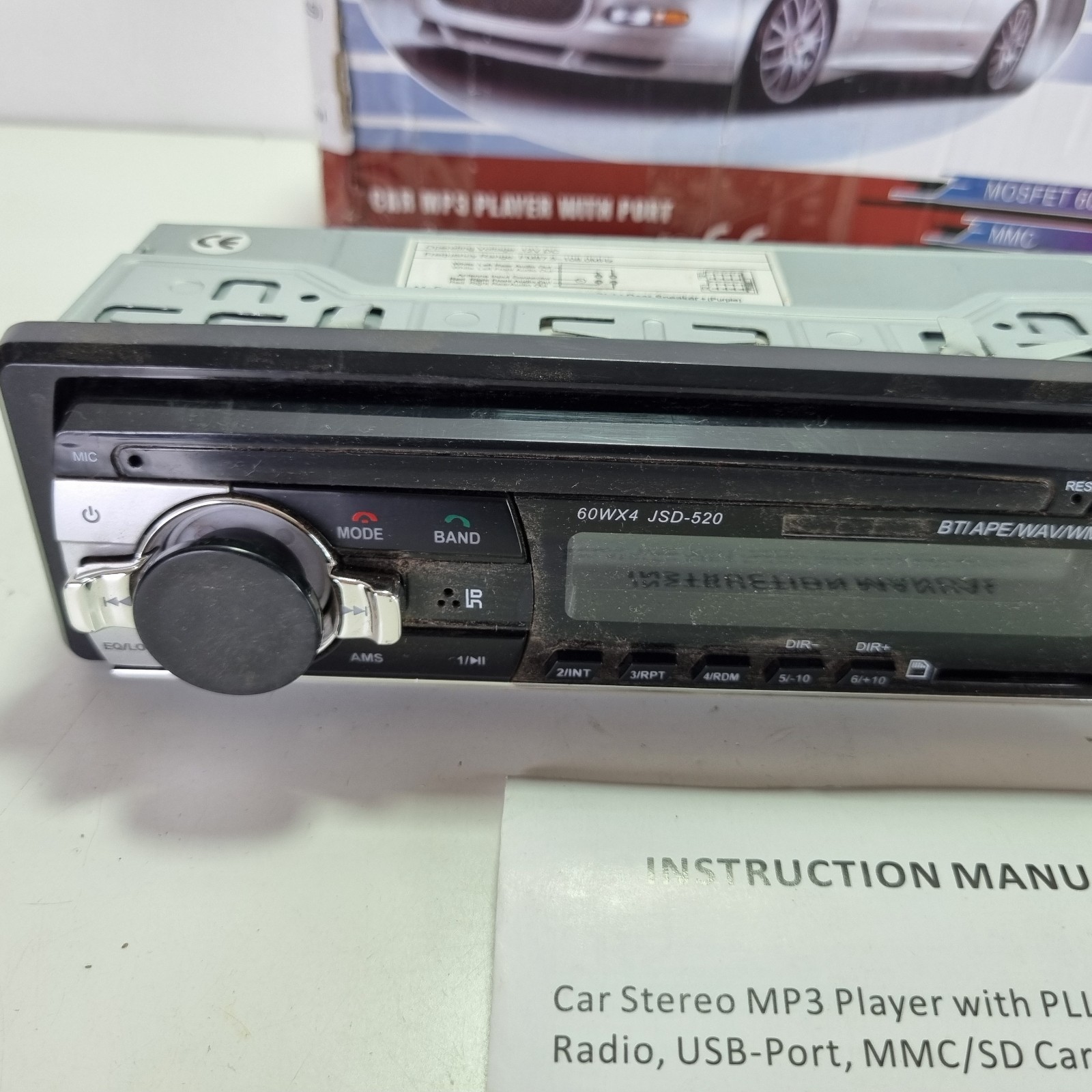 Car MP3 Player with Bluetooth Receiver and Navigation Call Feature + FREE POST