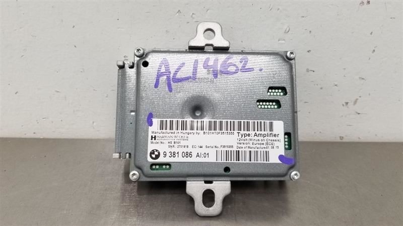 16 BMW M6 F12 HARMAN BECKER RADIO AUDIO SUBWOOFER AMPLIFIER AMP 9381086