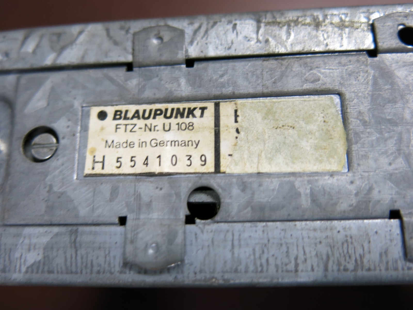 1969-1983 Porsche 911 930 Blaupunkt Bamberg Car Radio Cassette with Amplifier