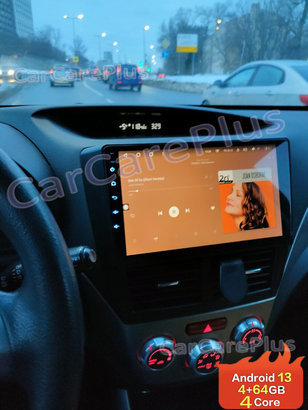 Android 13 CarPlay Car Stereo Radio GPS WIFI For 2008-2014 Subaru WRX / WRX STI
