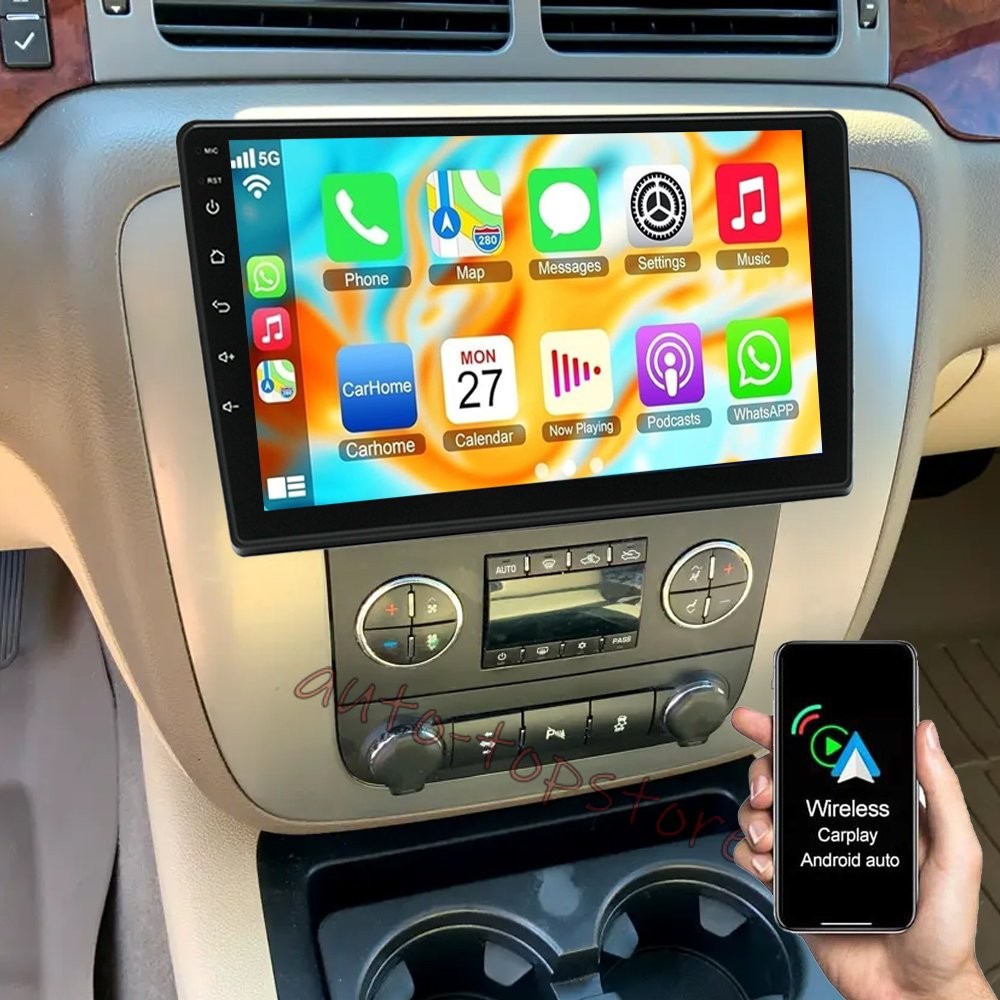 10.1″ Navi For Chevrolet Avalanche 2007-2013 Car Stereo Android 15 Carplay Radio